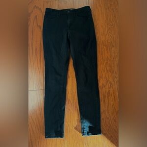 Women’s Universal Thread black high rise skinny jeans size 6 regular